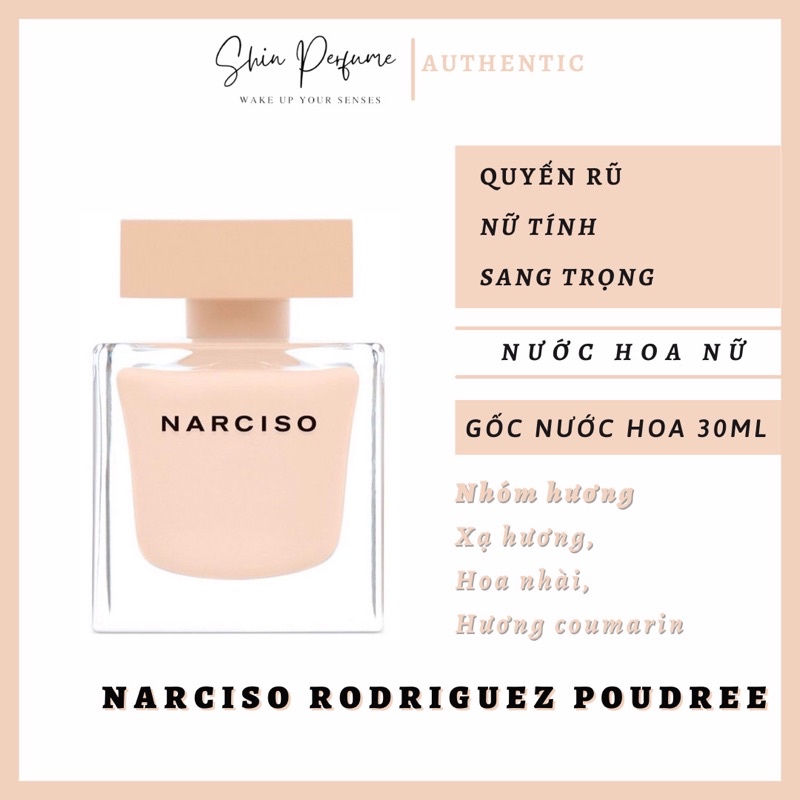 Nước Hoa 𝐍𝐀𝐑𝐂𝐈𝐒𝐎 𝐏𝐎𝐔𝐃𝐑𝐄𝐄