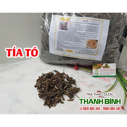 Tía Tô Khô 1Kg - Dược Liệu Cho Sức Khỏe - Loại 1