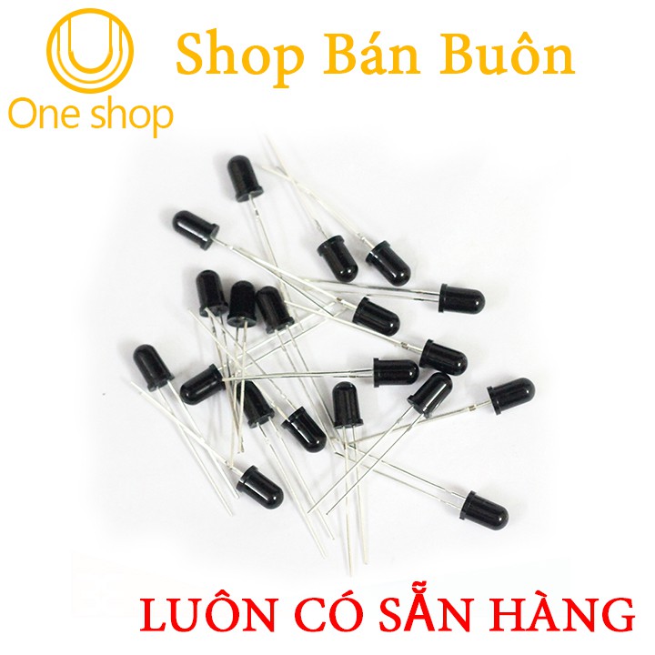 Bộ 20 Led Thu Hồng Ngoại Ø5mm ( Đen )