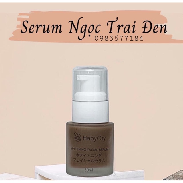 Serum dưỡng trắng, se khít lỗ chân lông HabyOry