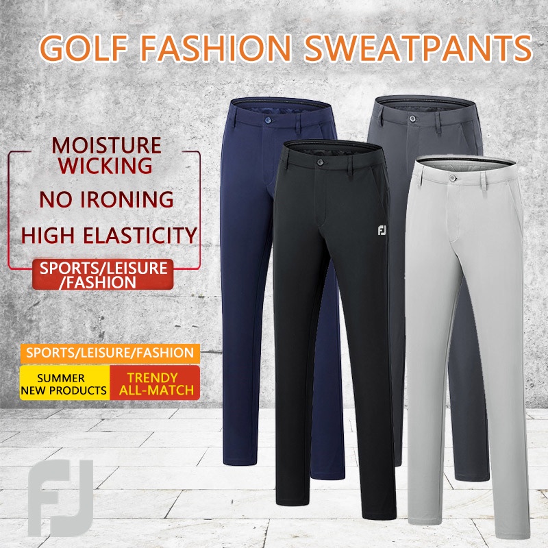 FJ Quần Dài Chơi GOLF Chất Liệu Co Giãn Thoáng Khí Thời Trang Mùa Hè Cho Nam (29-40)12520