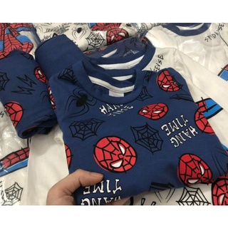 Set 2 bộ siêu nhân nhện trắng bé trai