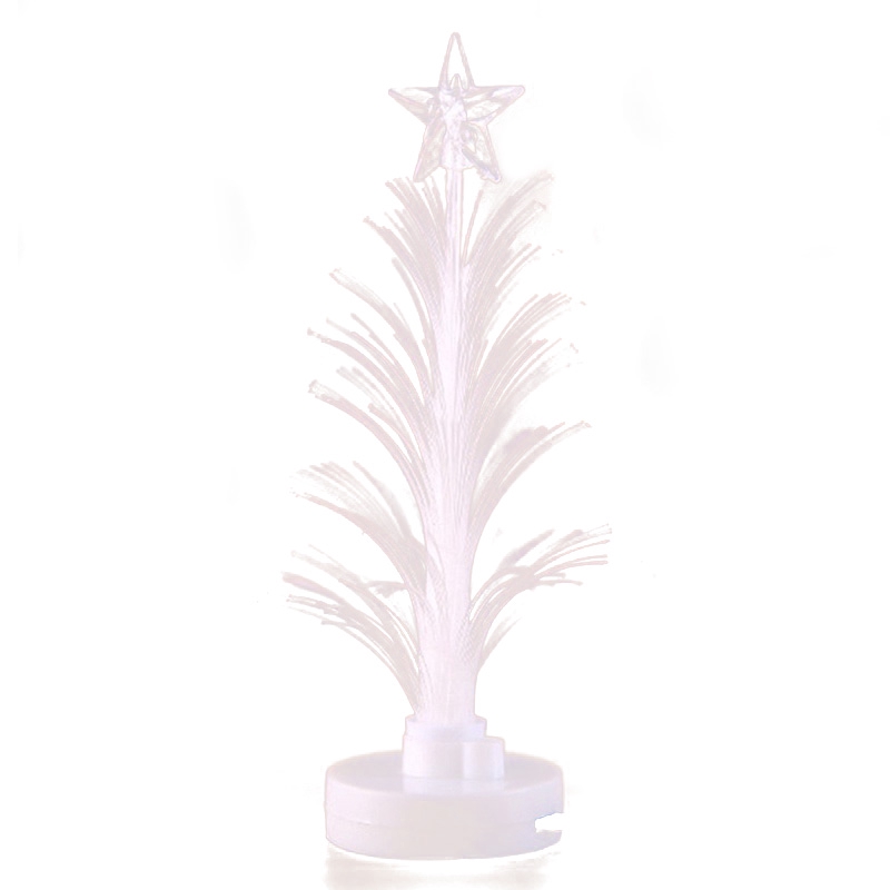 Đèn Led sợi quang 7 màu hình cây thông Giáng sinh tiện dụng