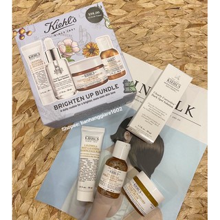 Set bộ dưỡng da Kiehls Brighten up bundle (Hàng Mỹ-Có Bill)