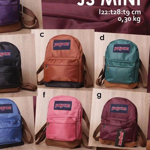 Balo MINI JANSPORT JANSPORT MINI WATERPROOF đỏ Chili Etc (Y019)