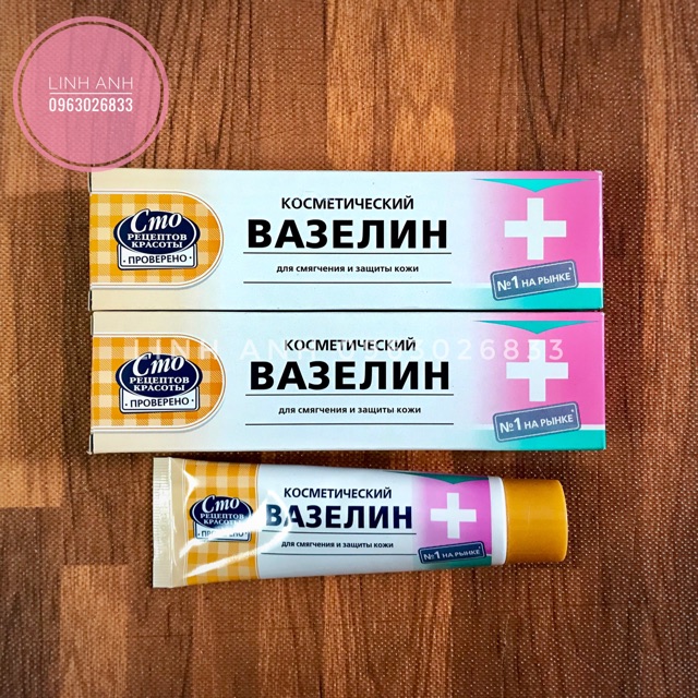 Dưỡng VASELINE Nga Chính Hãng Vỏ Mềm | Thế Giới Skin Care