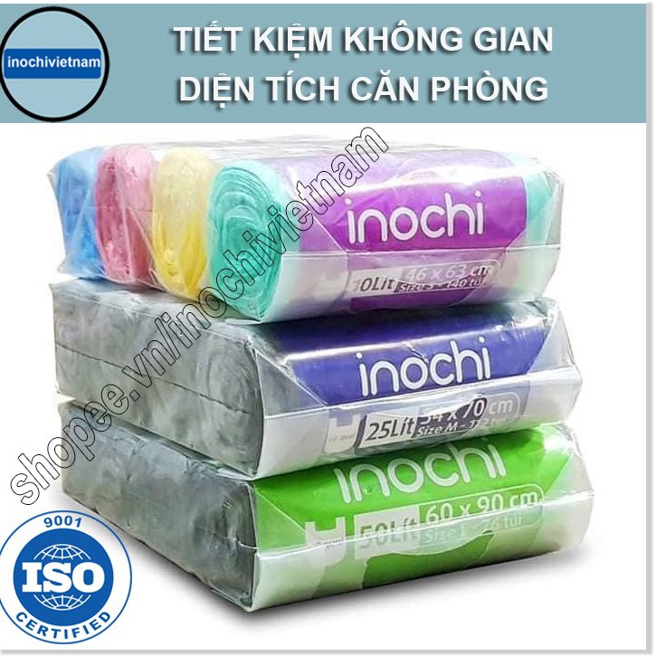 [4 Cuộn ] Túi RácTự H[4 Cuộn ] Túi RácTự Huỷ -tiện dụng Soji Dạng Cuộn Màu Đen giúp nhà trở nên gọn gàng sạch