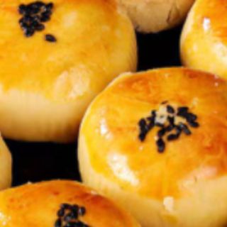 Mochi trứng muối chảy