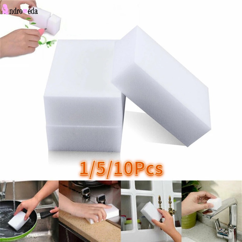 1/5/10 Miếng Bọt Biển Nano Rửa Chén Đa Năng