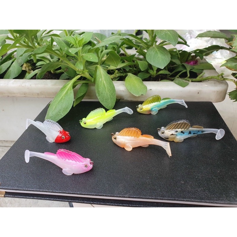 Mồi mềm dấu lưỡi- Thòi Lòi câu Lure