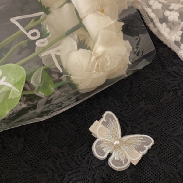 Kẹp tóc BELLA-Bee kiểu hoa anh đào dễ thương