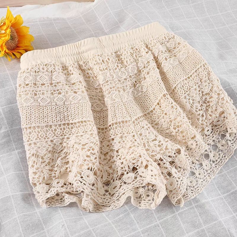 Bikini Ren Đi Biển, Quần Sooc Len Hoa Nhí Quảng Châu 2 Lớp, Quần Bơi Nữ Lẻ [Kèm Ảnh Thật] | BigBuy360 - bigbuy360.vn