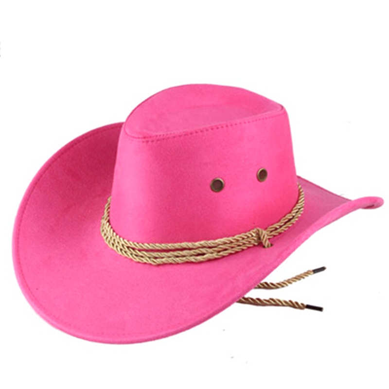 Mũ Cao Bồi Giả Da Phong Cách Cao Bồi Phương Tây