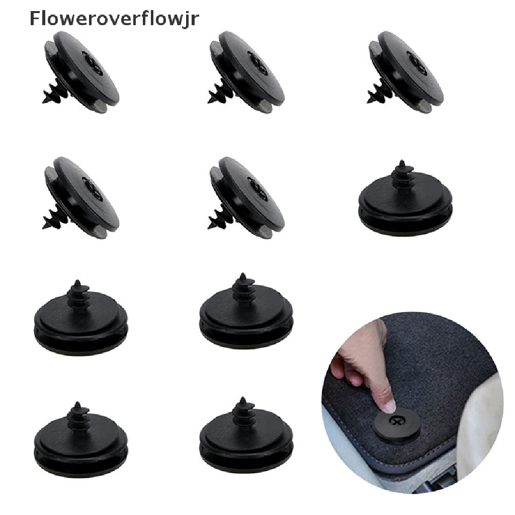 Set 10 Kẹp Cố Định Thảm Lót Sàn Xe Ô Tô