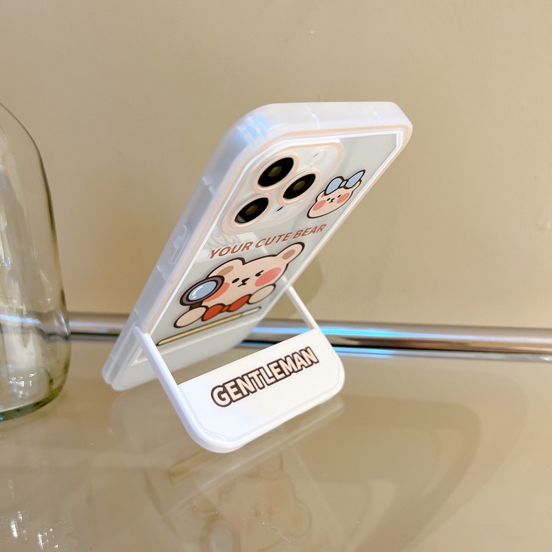 Ốp Điện Thoại In Hoạt Hình Kèm Giá Đỡ Cho iphone 13Promax 12Pro 11 7 8 p xr