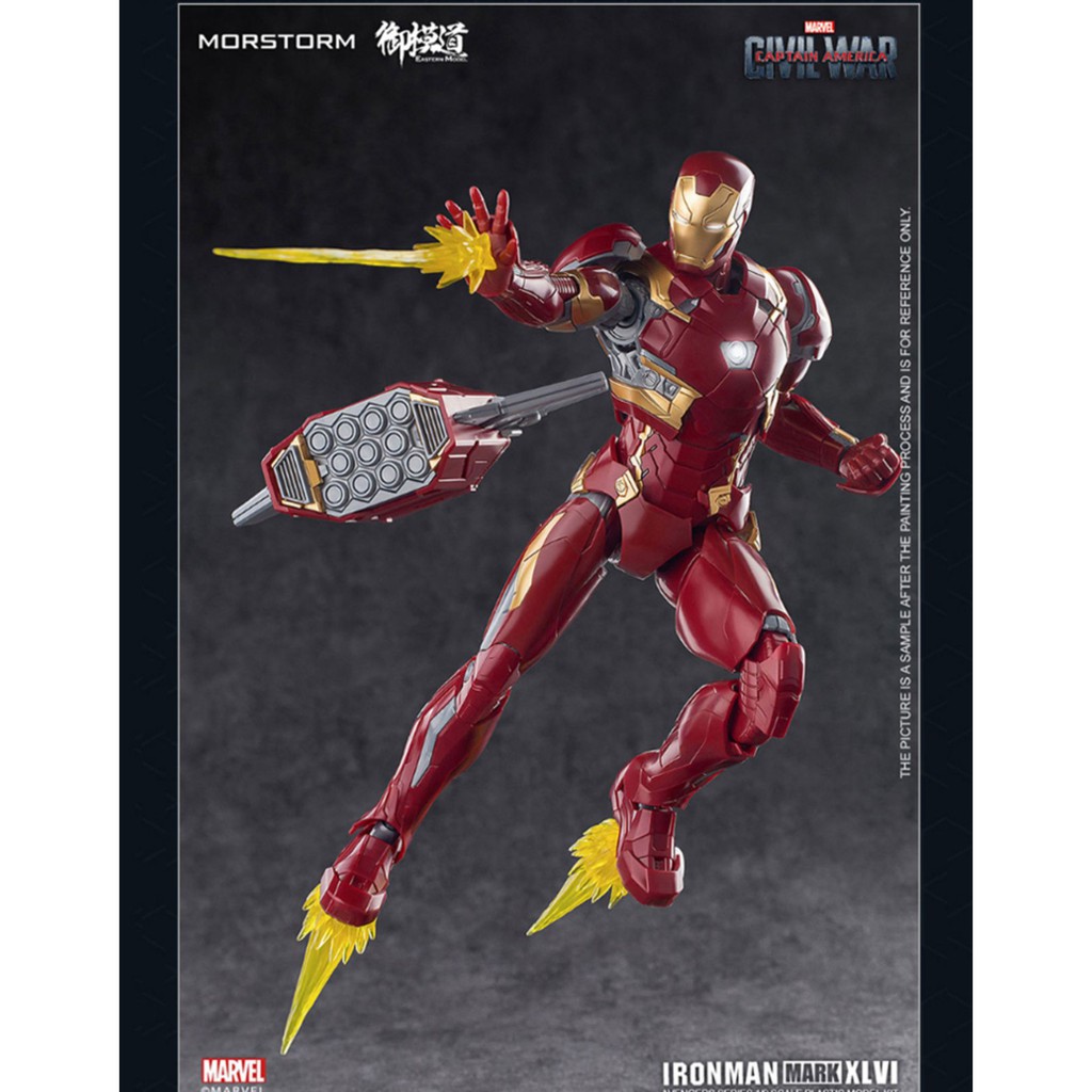 Mô Hình Lắp Ráp 1/9 Iron Man Ironman Mark 46 MK46 (E-Model)