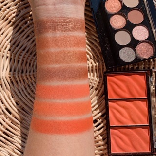 Set phấn mắt & màu má + cọ Sivanna Colors