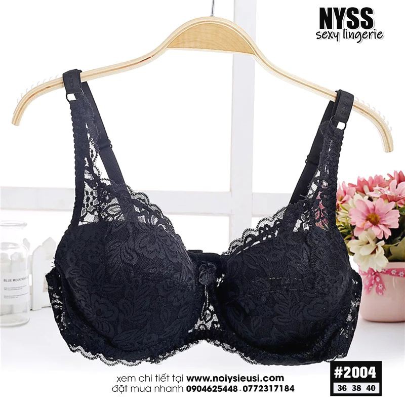 Sale Siêu Sốc : Áo ngực Ren Thái Lan mút mỏng cao cấp có gọng không đệm (size 36, 38 ,40 )