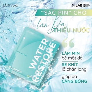Mặt nạ sợi tre trắng da Mlab