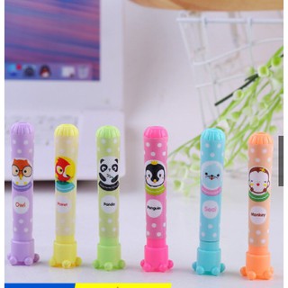 Bút nhớ dòng ( sét 6c/1 túi)- bút nhớ mini dễ thương viết highlight