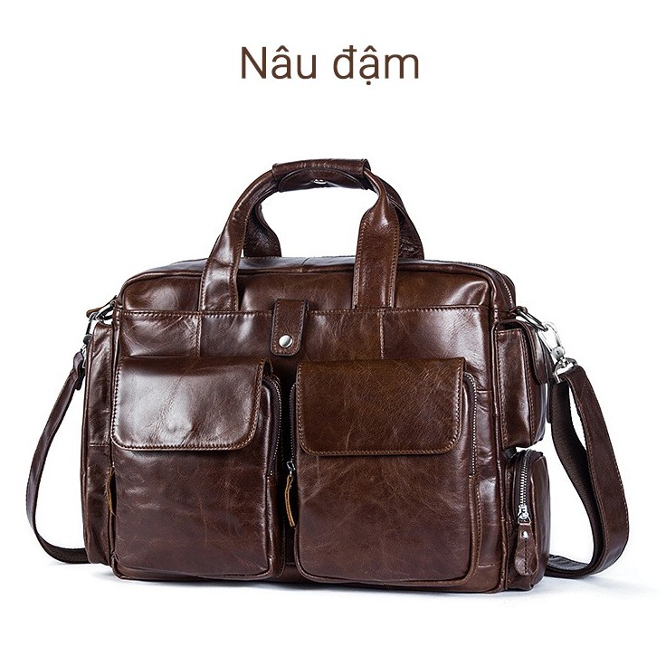 💥 CẶP CÔNG SỞ DA BÒ T116 - SANG TRỌNG HÀO HOA - PHONG CÁCH DOANH NHÂN THỜI THƯỢNG