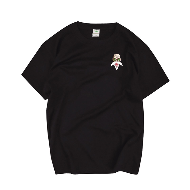 Áo thun tay lỡ form rộng in họa tiết lông vũ phong cách Hong Kong thời trang mùa hè cho nam