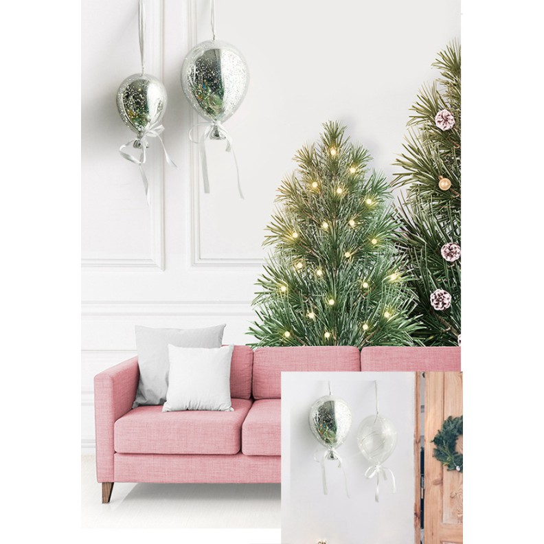 Đèn led trang trí hình bong bóng thủy tinh siêu xinh, decor cho các buổi tiệc, backgourp chụp hình- có kèm pin đèn