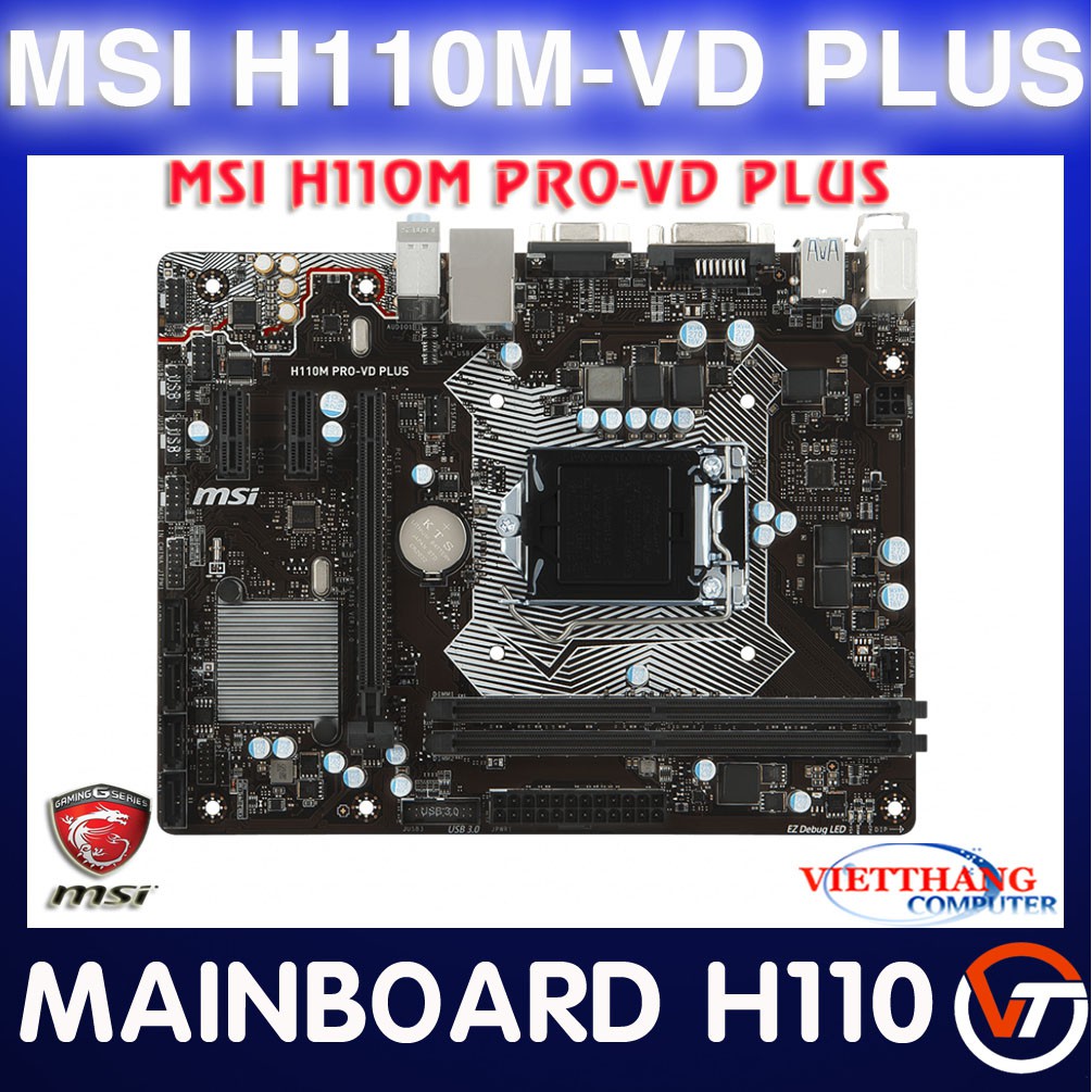 Main H110 MSI Chính hãng Mai Hoàng Có chặn main ( 2nd )