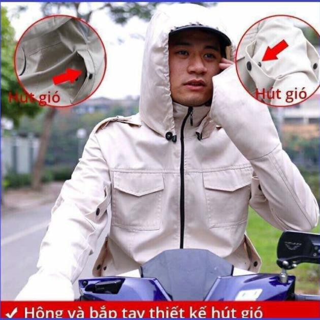 ÁO CHỐNG NẮNG NAM VẢI KAKI CỰC MÁT 1 | BigBuy360 - bigbuy360.vn