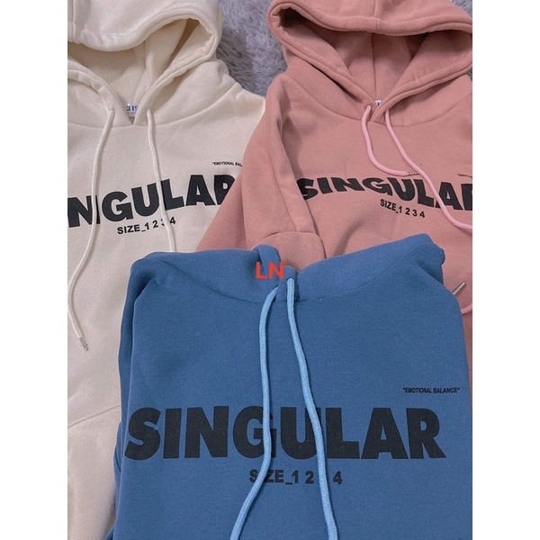 Áo hoodie Singular 3D DA6