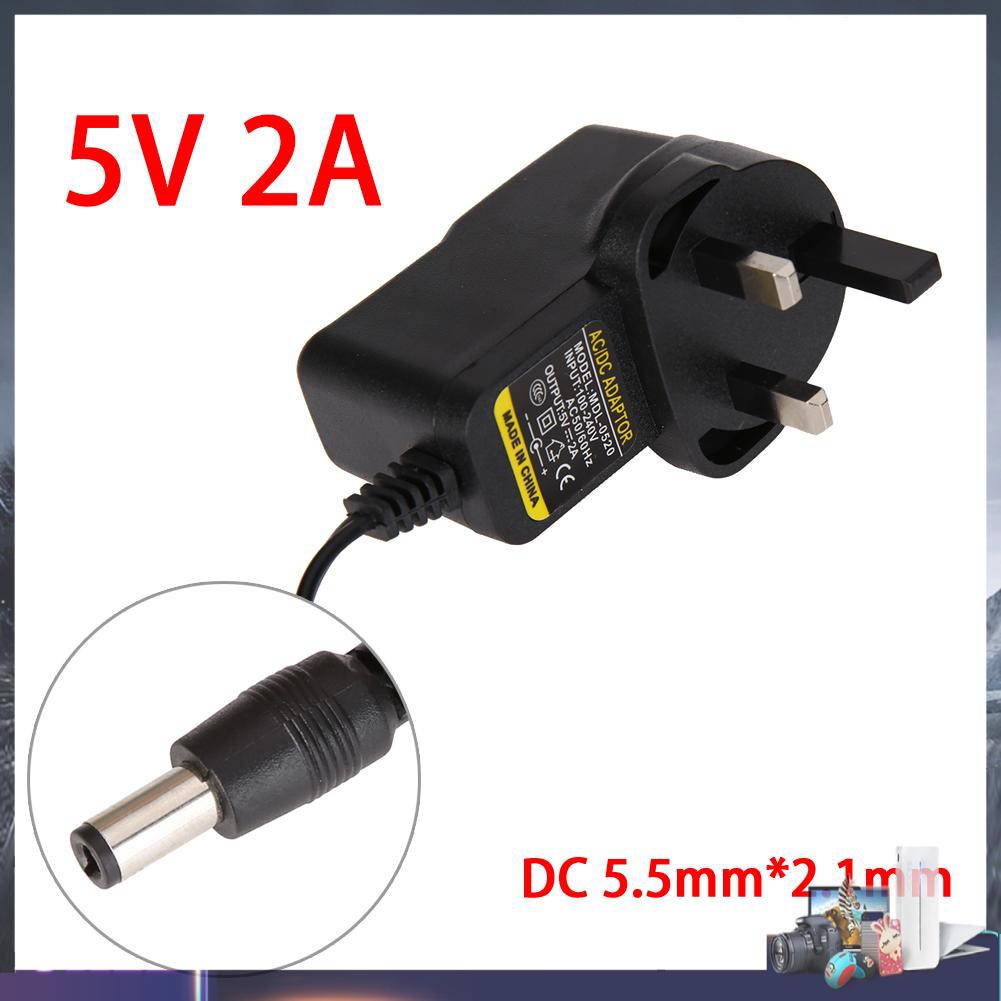 Bộ Chuyển Đổi Nguồn Điện Ac Sang Dc 5.5mmx2.1mm 5.5mmx2.5mm 5v 2a | BigBuy360 - bigbuy360.vn