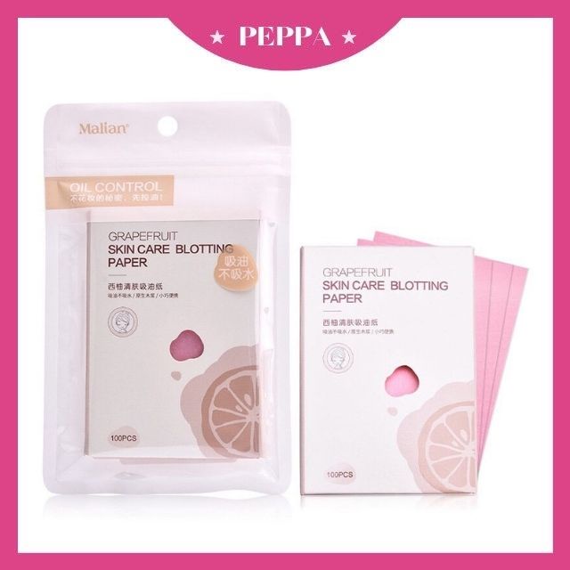 Giấy thấm dầu hộp 100 tờ tiện lợi, Giấy thấm dầu làm sạch lỗ chân lông tự nhiên giúp ngăn ngừa mụn. | BigBuy360 - bigbuy360.vn