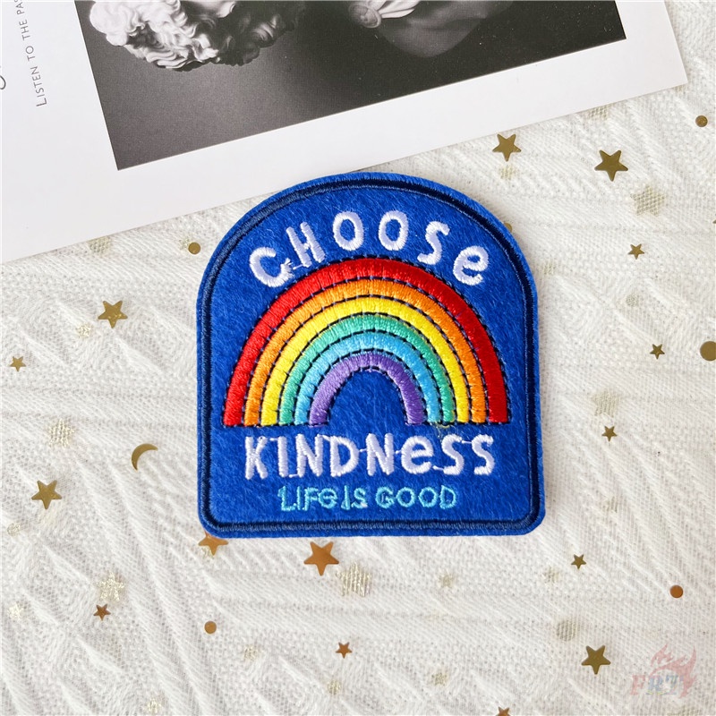 ♥ Sticker Ủi Thêu Chữ Life Is Good - Enjoy The Scene ♥ 1 Huy Hiệu Ủi Thêu Hình Hoàng Hôn 9 Kiểu