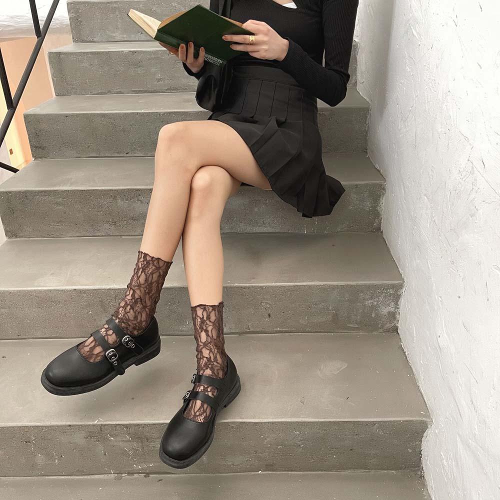 HARRIETT Tất Lưới Thời Trang Hàn Quốc Gợi Cảm Dành Cho Nữ