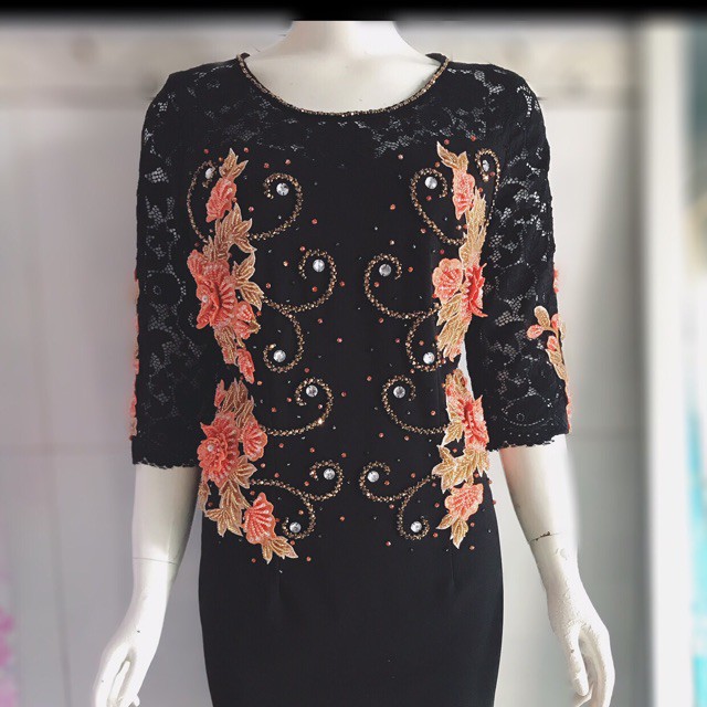 Đầm trung niên nữ thiết kế cao cấp