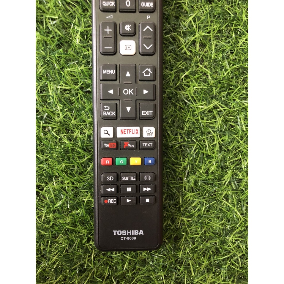 Điều Khiển TiVi toshiba CT-8069 ,Remote Điều Khiển TiVi Toshiba CT-8069 loại tốt tặng kèm pin