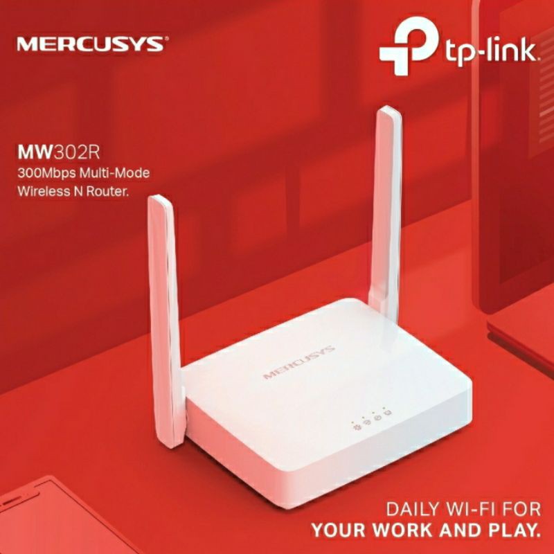 Thiết Bị Phát Sóng Wifi Không Dây Mercusys Mw302r 300mbps N | BigBuy360 - bigbuy360.vn