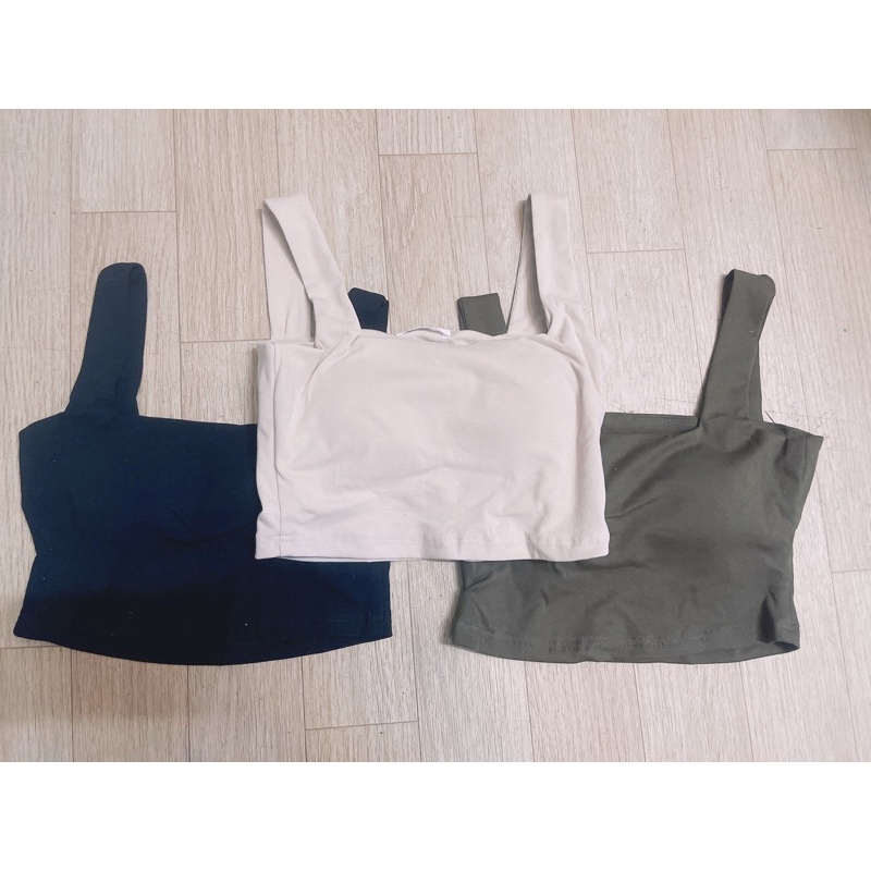 ÁO BRA 2 DÂY BẢN TO ÁO 2 DÂY CROPTOP CÓ MÚT NGỰC | BigBuy360 - bigbuy360.vn