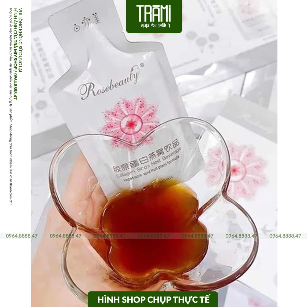 [CHÍNH HÃNG] Nước Uống Trắng Da Rosebeauty Collagen Bird's Nest Beverage.