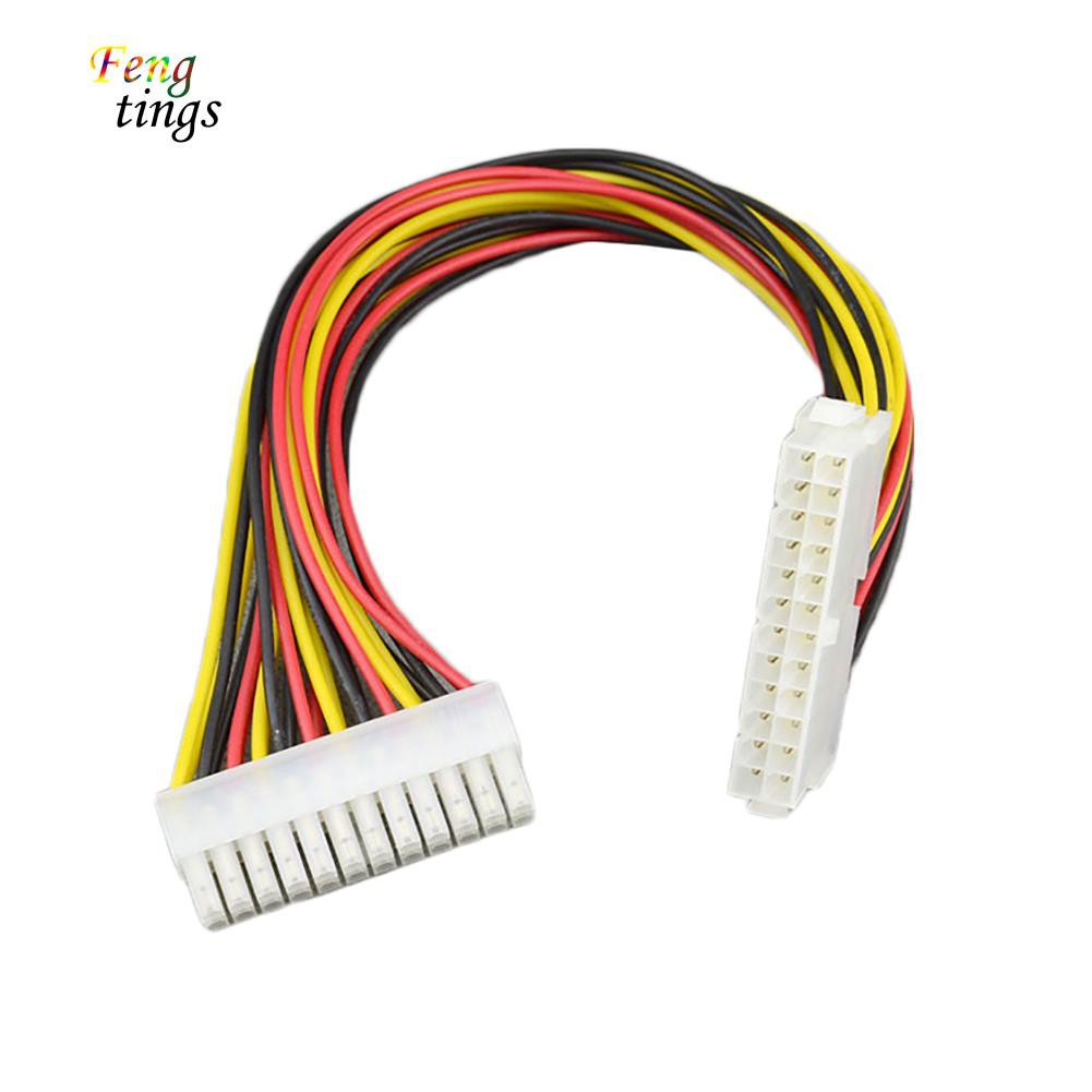 Dây Cáp Nối Dài Nguồn 24 Chấu Đực Sang 24 Chấu Psu Đầu Cái