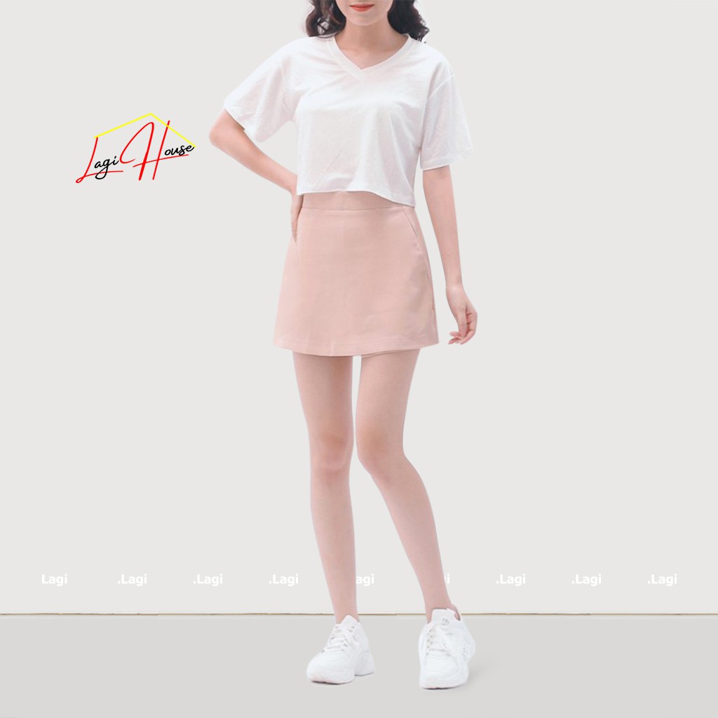 Chân váy chữ a công sở lưng cao cạp cao phong cách quần giả váy nữ LaGi VN25 | BigBuy360 - bigbuy360.vn