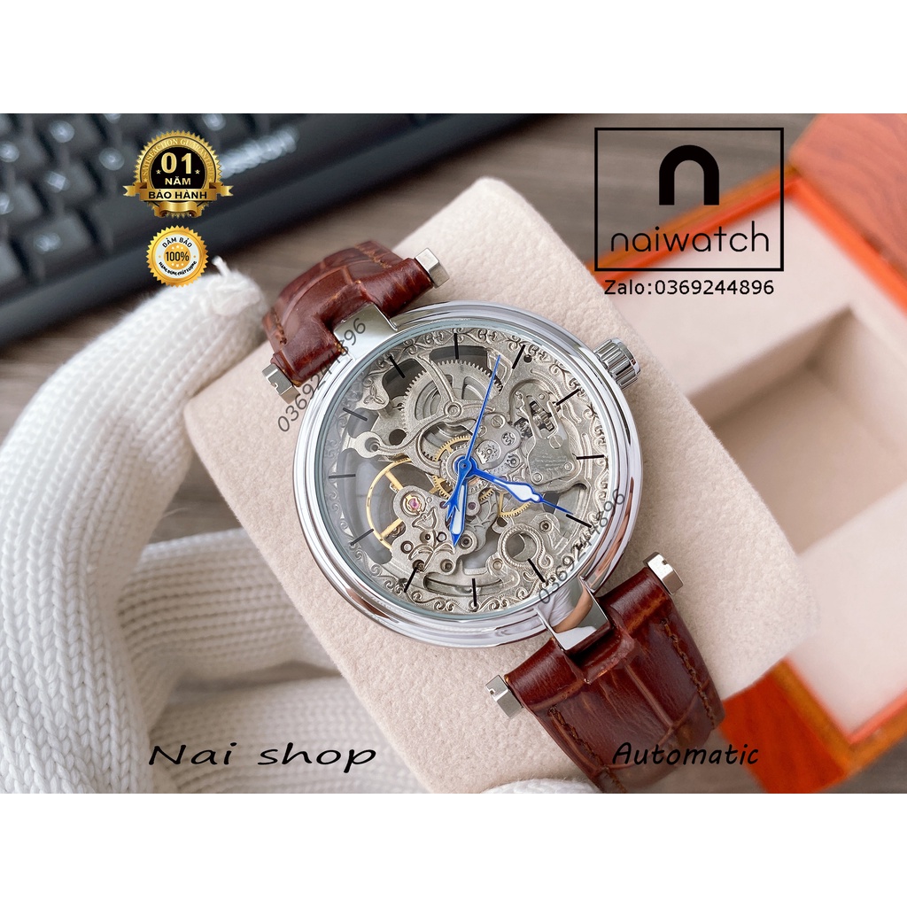 Đồng hồ nam Forsining máy cơ chạy tự động lê cót không cần phải dùng pin, thiết kế sang trọng, đẳng cấp