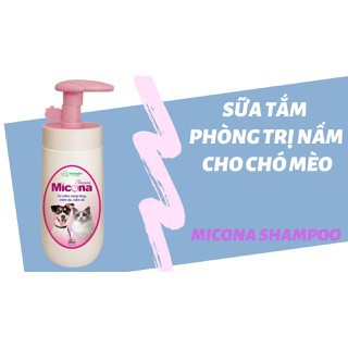 Sữa Tắm Đặc Trị Viêm Nang Lông Viêm Da Nấm Da Cho Chó Mèo Micona Vemedim 200ml - Epet