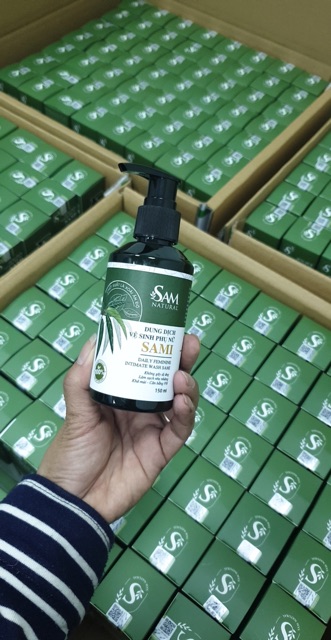 DUNG DỊCH VỆ SINH PHỤ NỮ SAMI SAM NATURAL [MẪU MỚI]