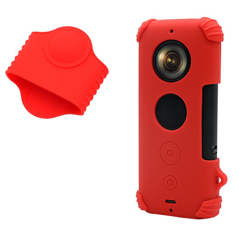 Vỏ Silicon Mềm Chống Trầy Bảo Vệ Cho Camera Thể Thao Insta 360 One X Panoramic