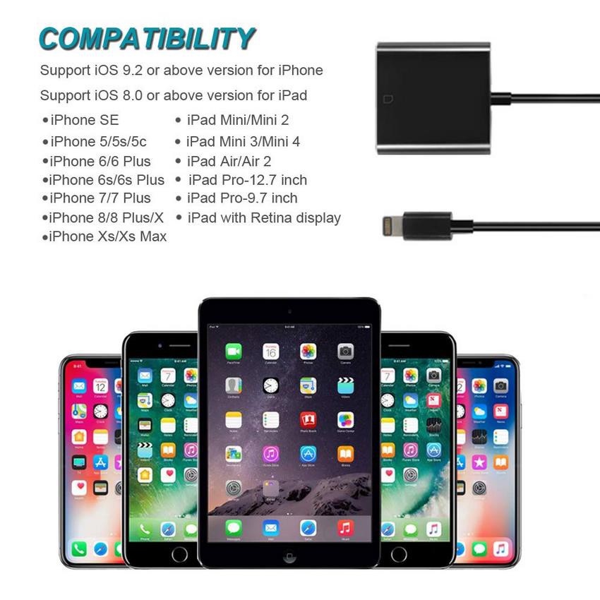 Đầu đọc thẻ SD/ SDHC cho iPhone từ iOS 9.2 trở lên | BigBuy360 - bigbuy360.vn