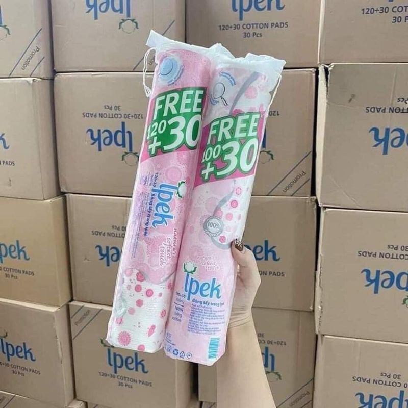 Bông Tẩy Trang Ipek Klasik Cotton Pads