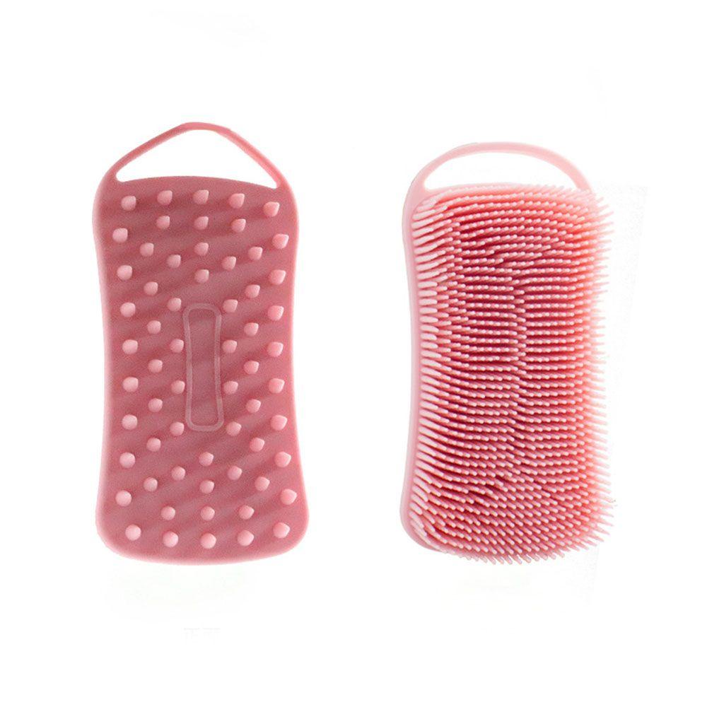 Lược Silicon Mềm Mát Xa Loại Bỏ Bụi Bẩn Trên Mặt Sau Khi Tắm