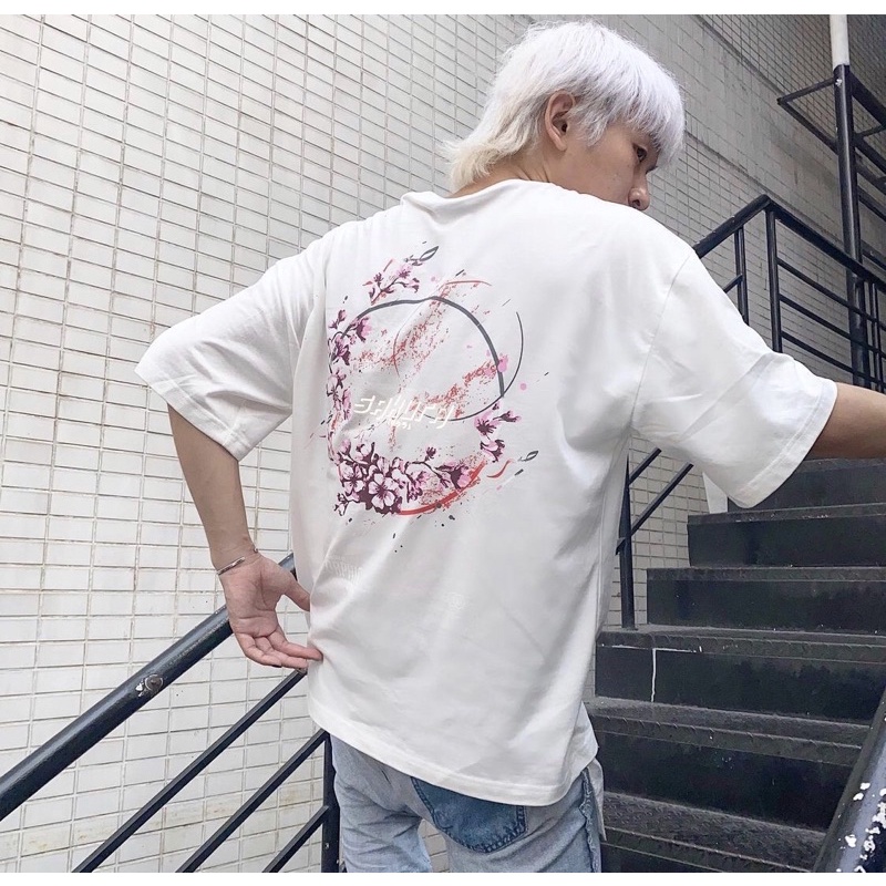 Áo thun ORPHIC unisex/Sakura Tshirt