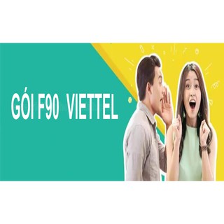 Sim 4g 10 số viettel gói f90 tài khoản 0 đồng.